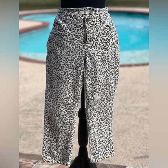 EST. 1846 Denim leopard jeans - Picture 1 of 6